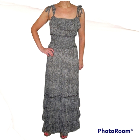 NEW - 🇹🇷 Ruffle maxi dress - M - Picture 3 of 8